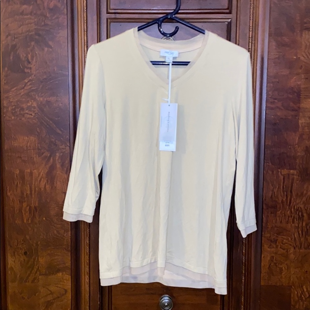 ¾ sleeve Per Se tee